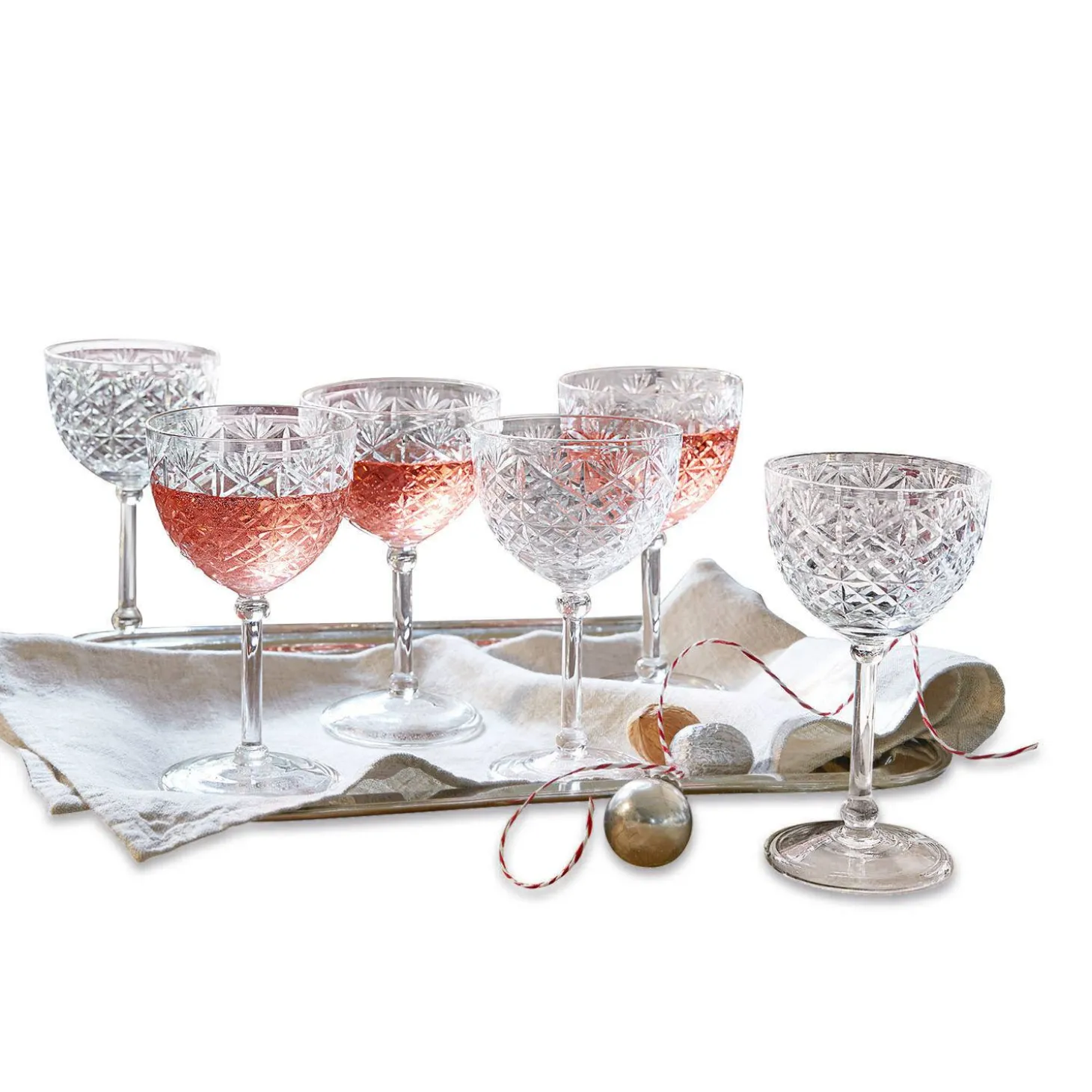 Set di 6 calici per spumante Olite