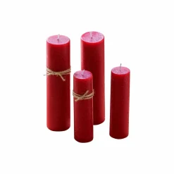 Set di 4 candele Avinal