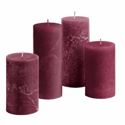 Set di 4 candele Berekua
