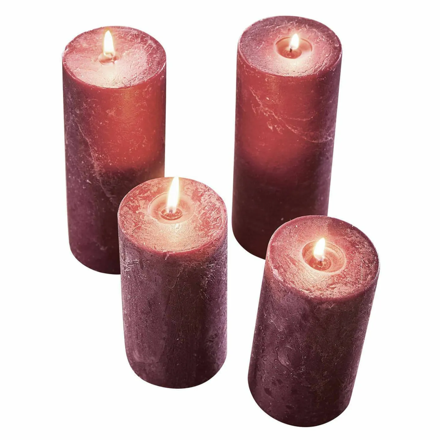 Set di 4 candele Berekua