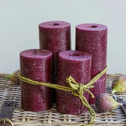 Set di 4 candele Berekua