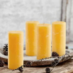 Set di 4 candele Homel