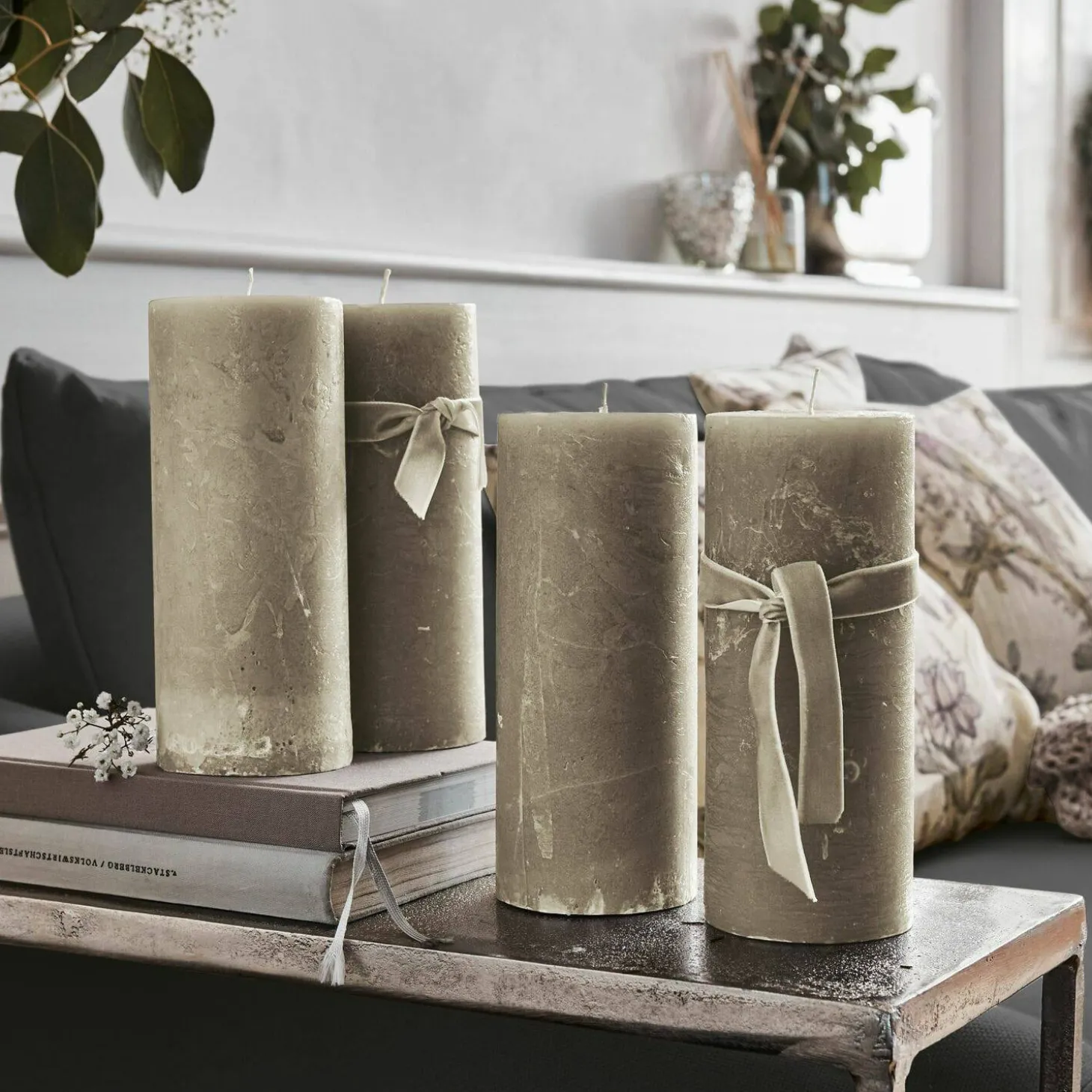 Set di 4 candele Homel