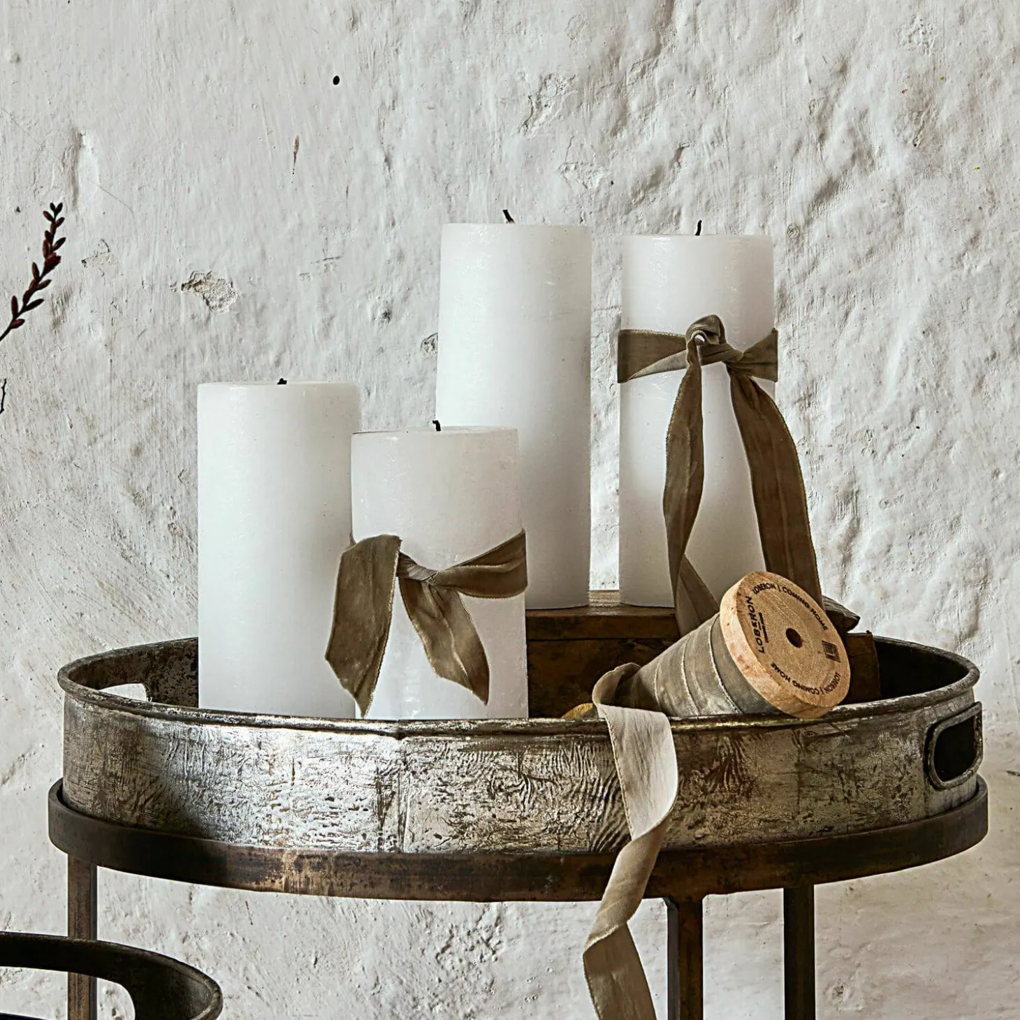 Set di 4 candele Homel