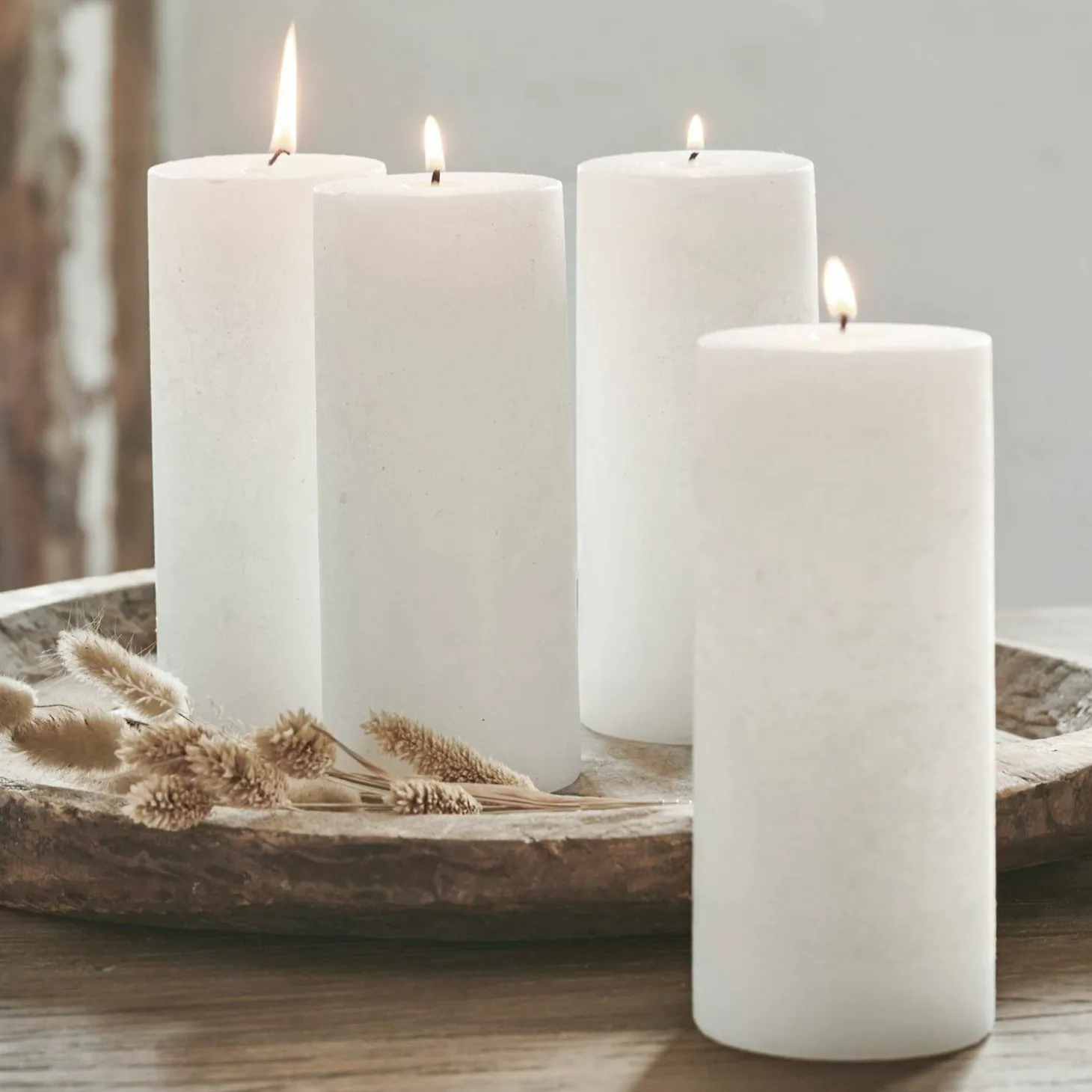 Set di 4 candele Homel