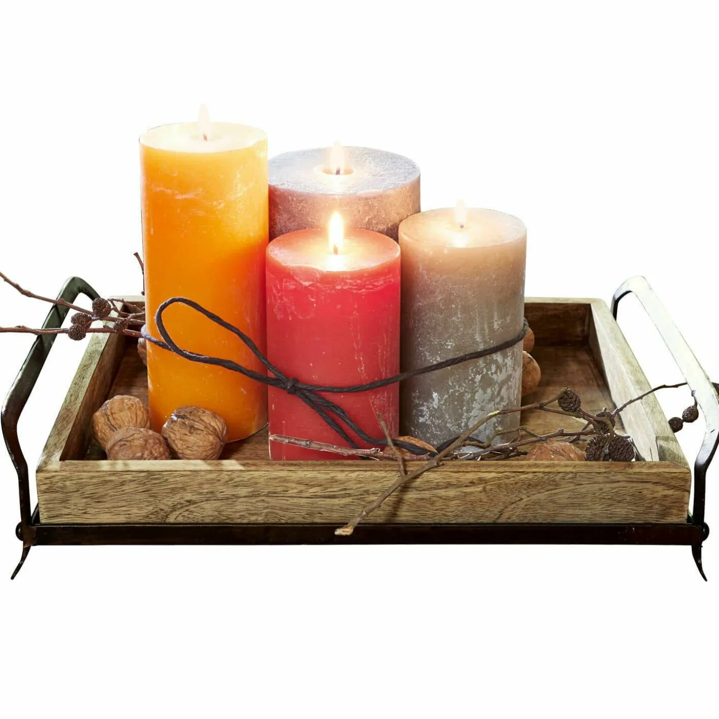 Set di 4 candele Joliet