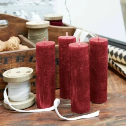 Set di 4 candele Muriel