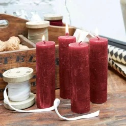 Set di 4 candele Muriel