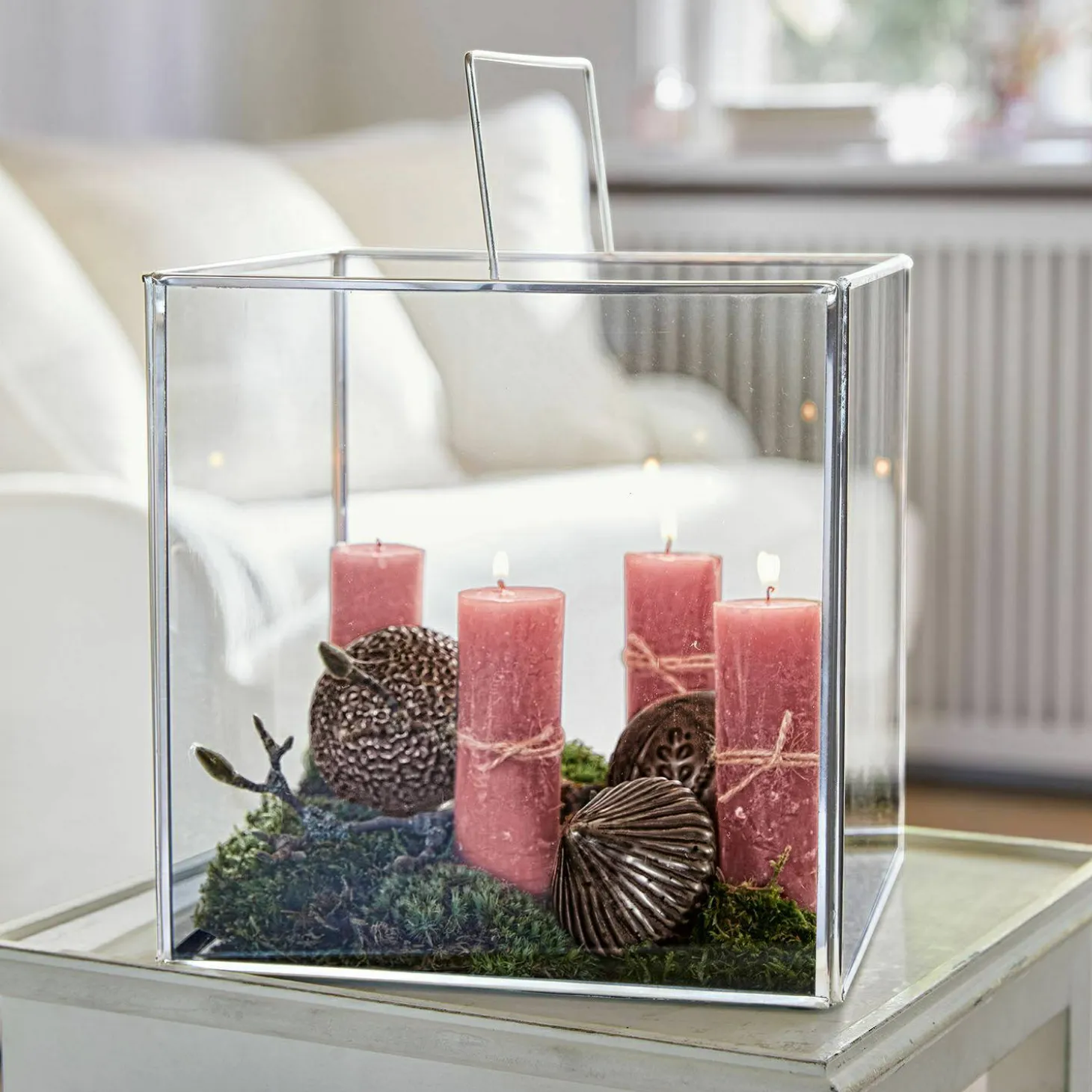 Set di 4 candele Muriel