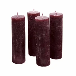 Set di 4 candele Muriel