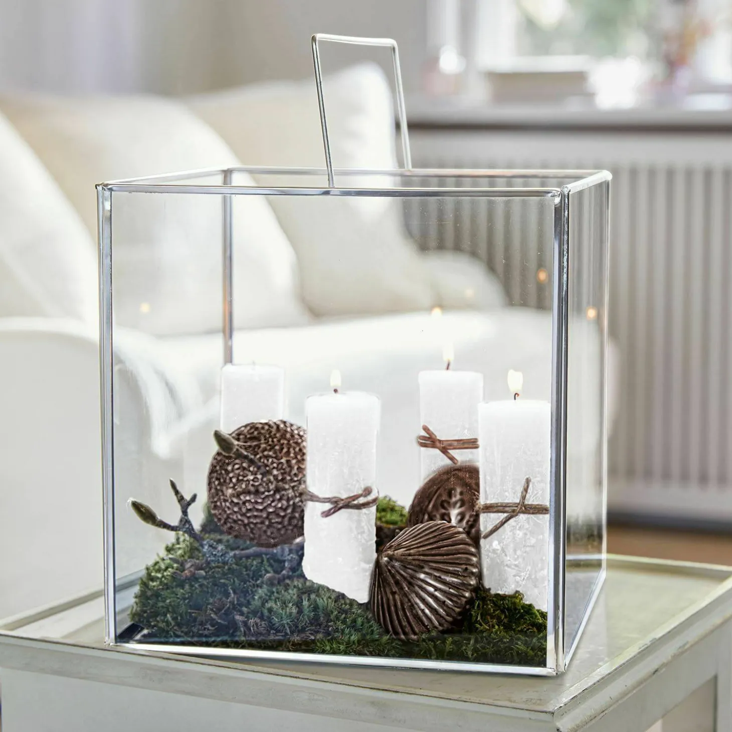 Set di 4 candele Muriel