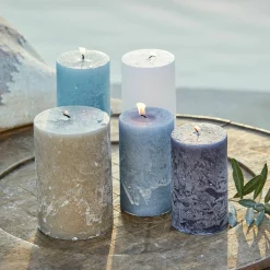 Set di 5 candele Panagra