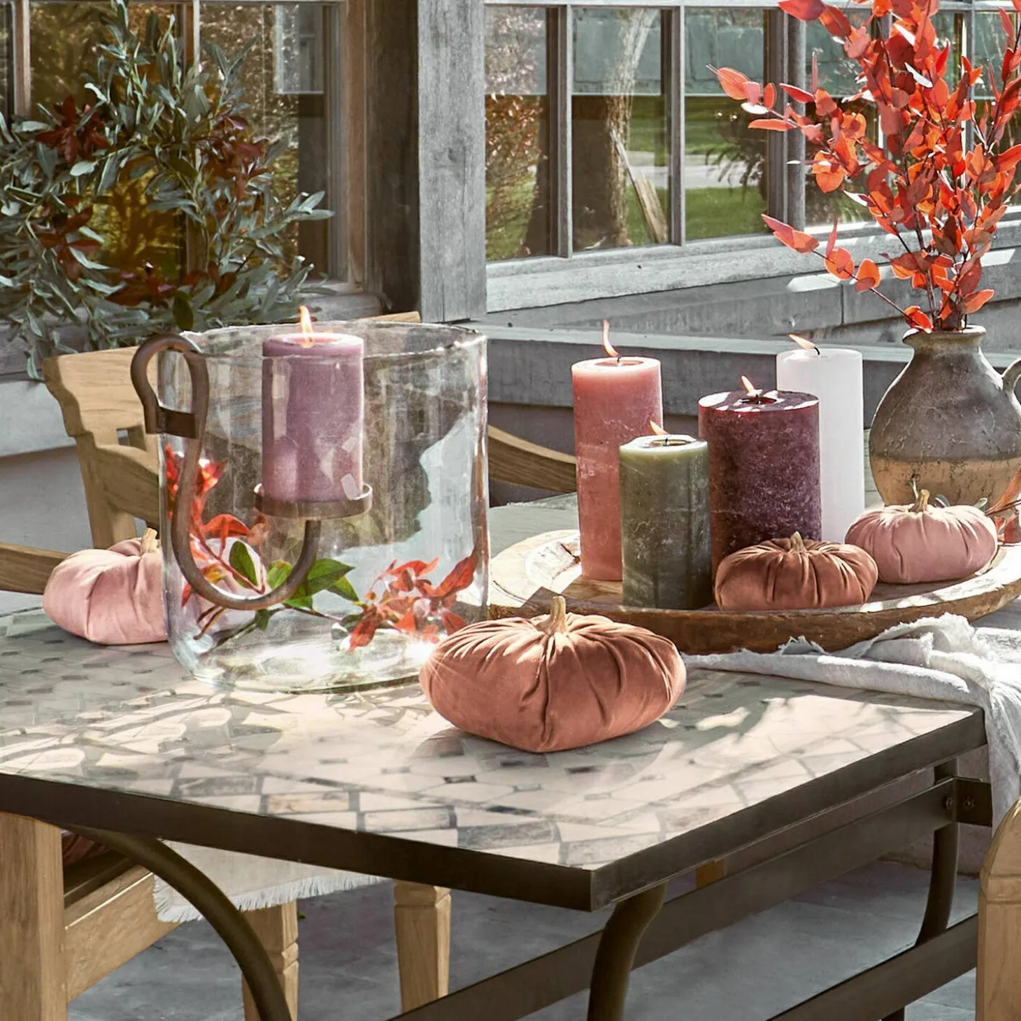 Set di 5 candele Panagra
