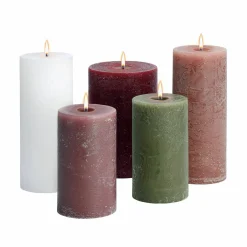 Set di 5 candele Panagra