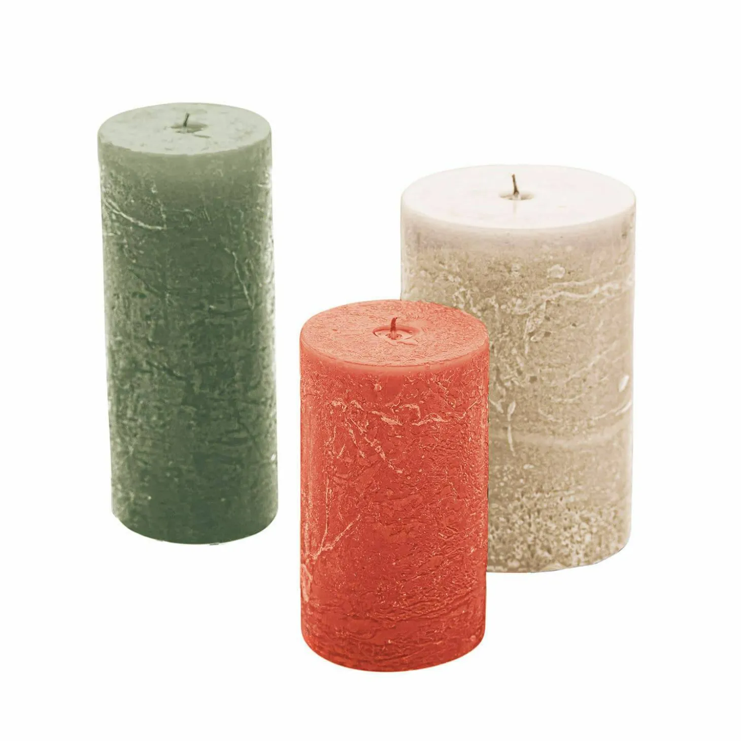 Set di 3 candele Pretin