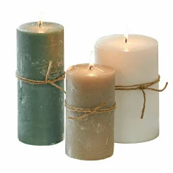 Set di 3 candele Pretin