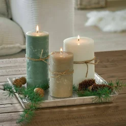 Set di 3 candele Pretin