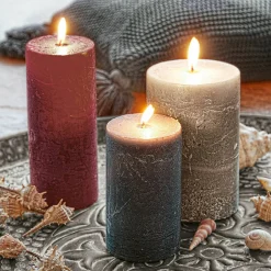 Set di 3 candele Pretin