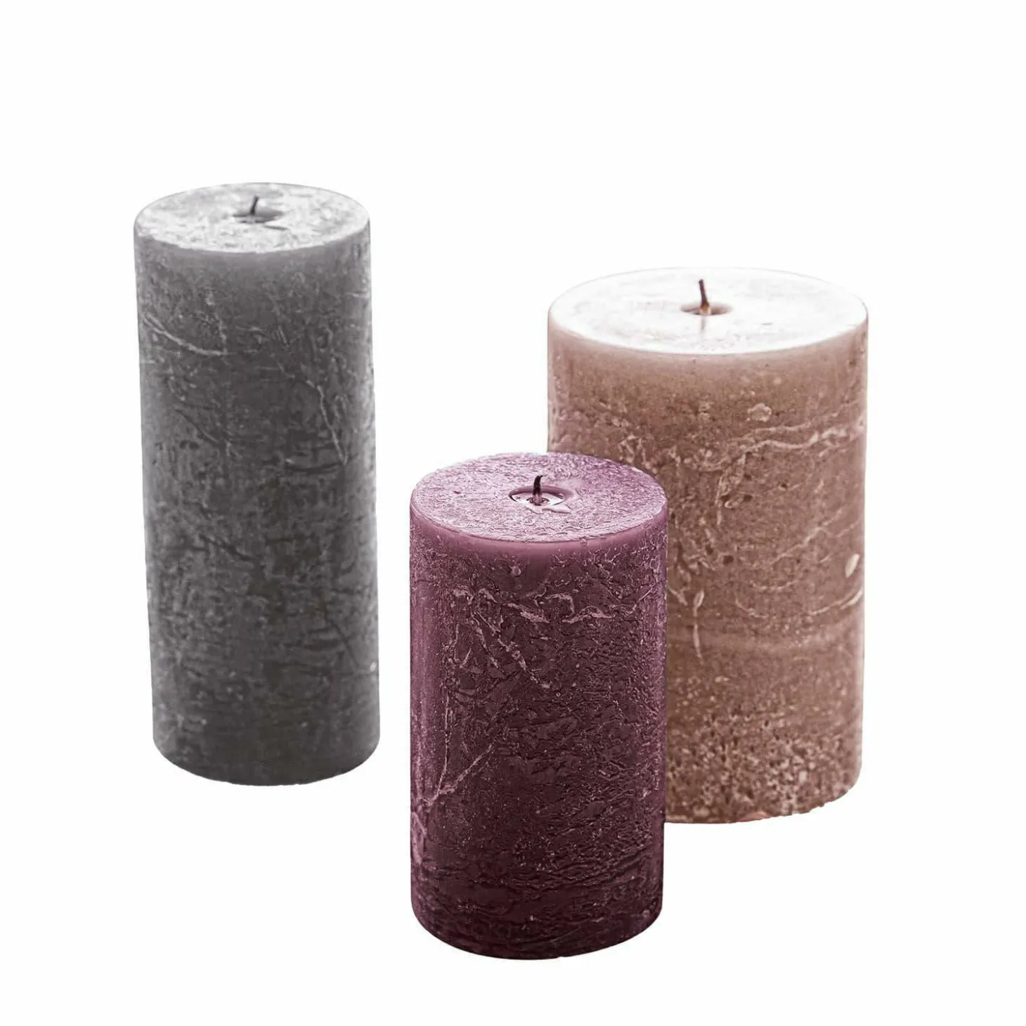 Set di 3 candele Pretin