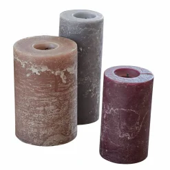 Set di 3 candele Pretin