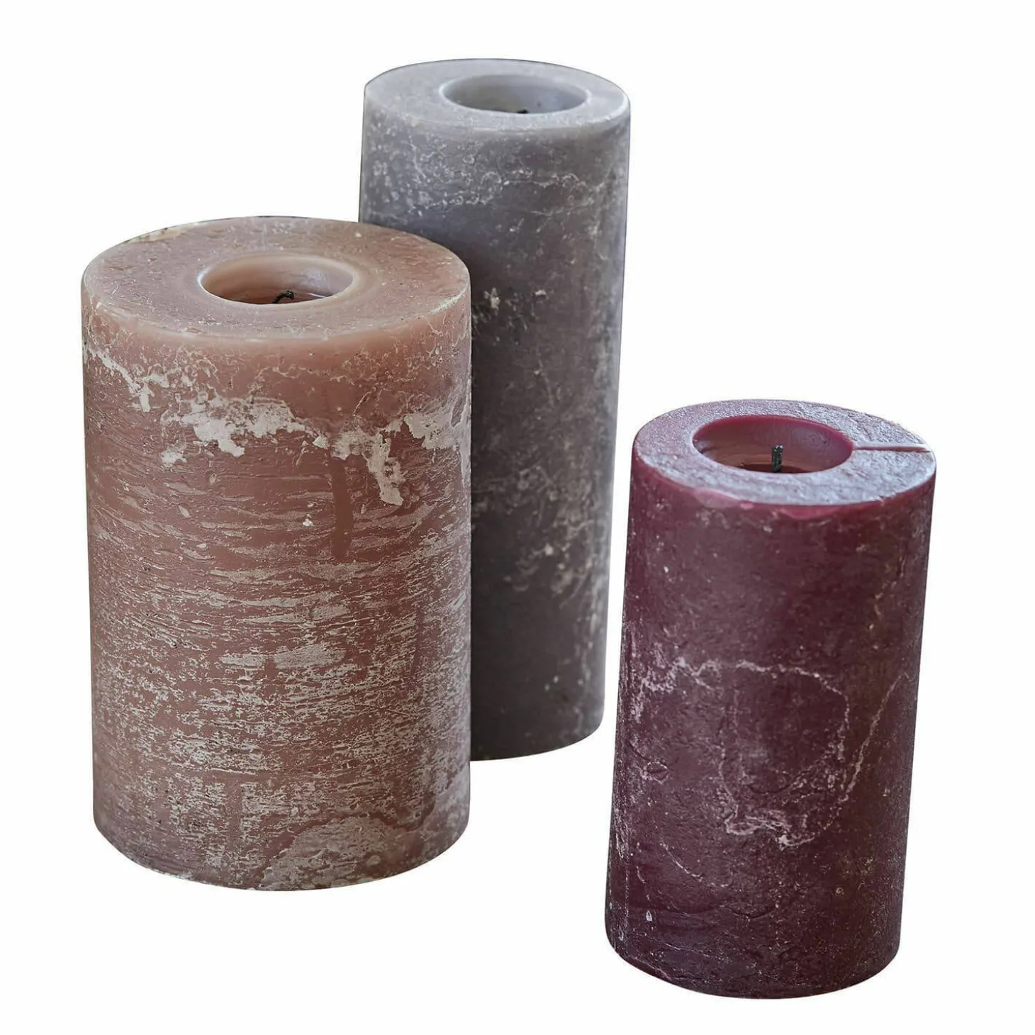 Set di 3 candele Pretin