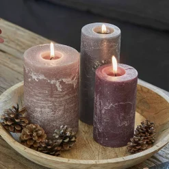 Set di 3 candele Pretin