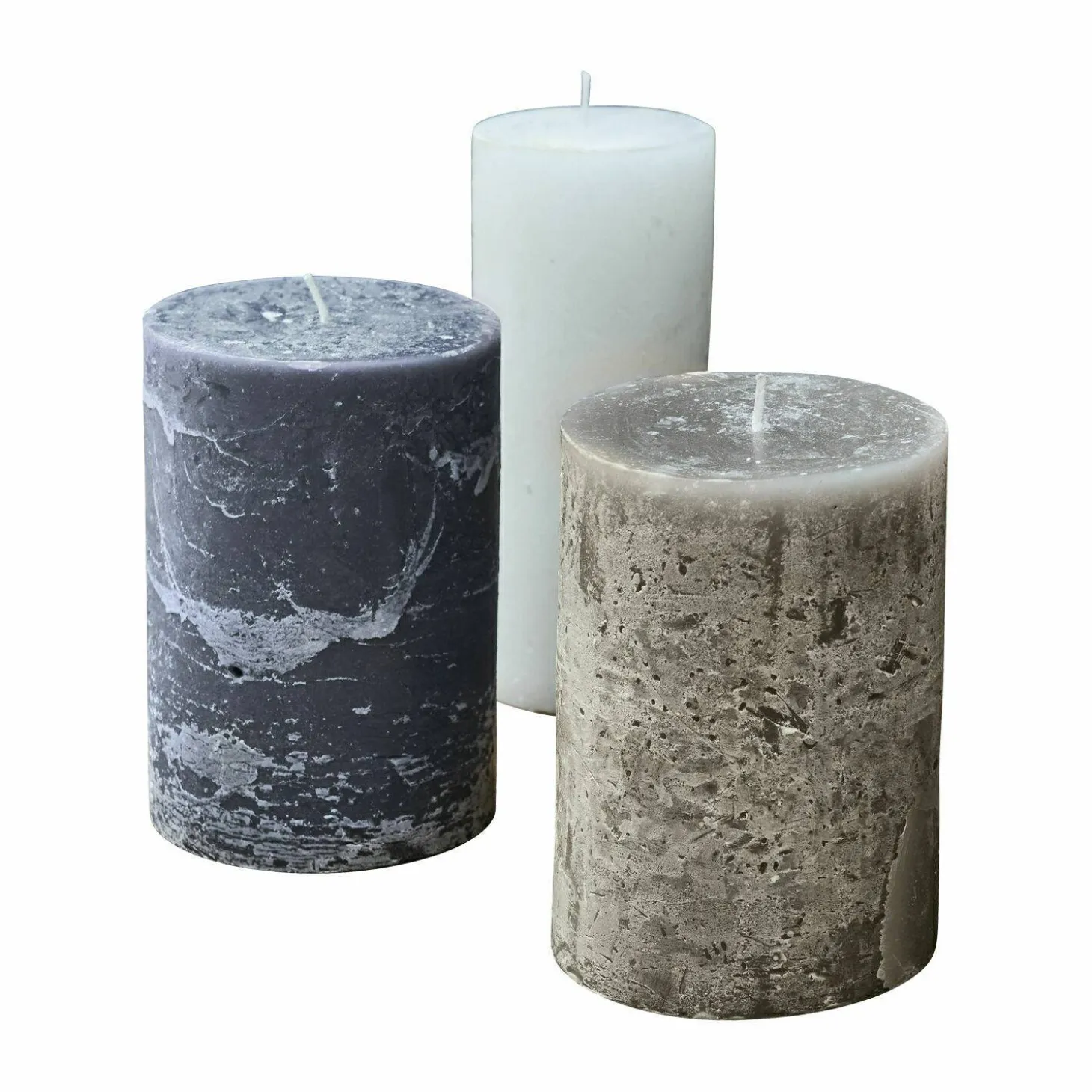 Set di 3 candele Salis
