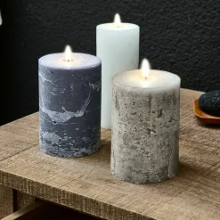 Set di 3 candele Salis