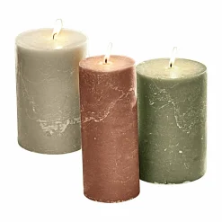 Set di 3 candele Salis