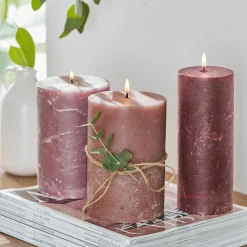 Set di 3 candele Salis