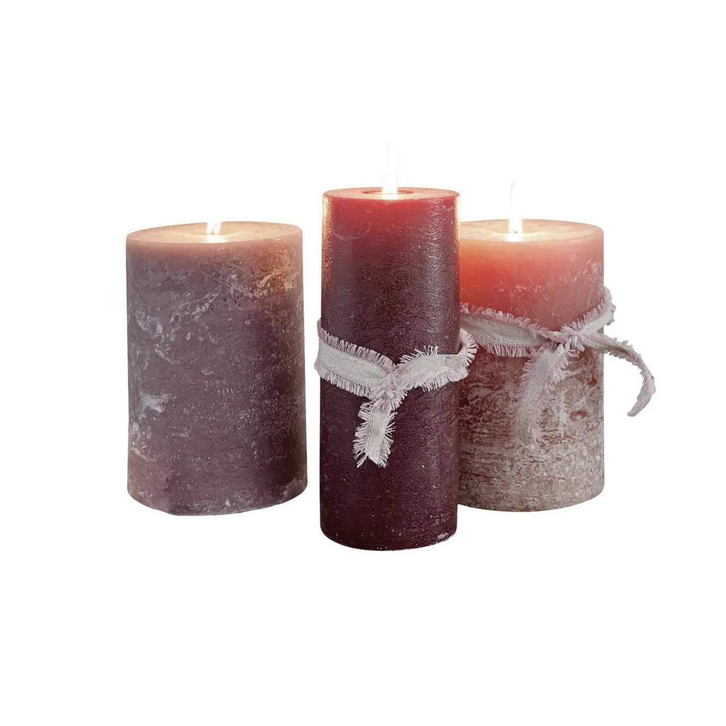 Set di 3 candele Salis