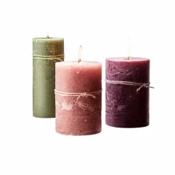 Set di 3 candele Salis