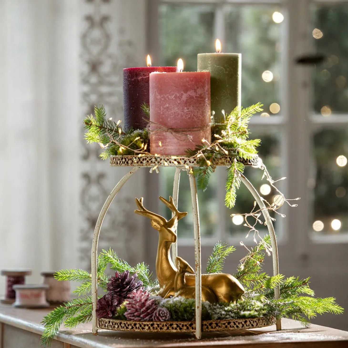Set di 3 candele Salis