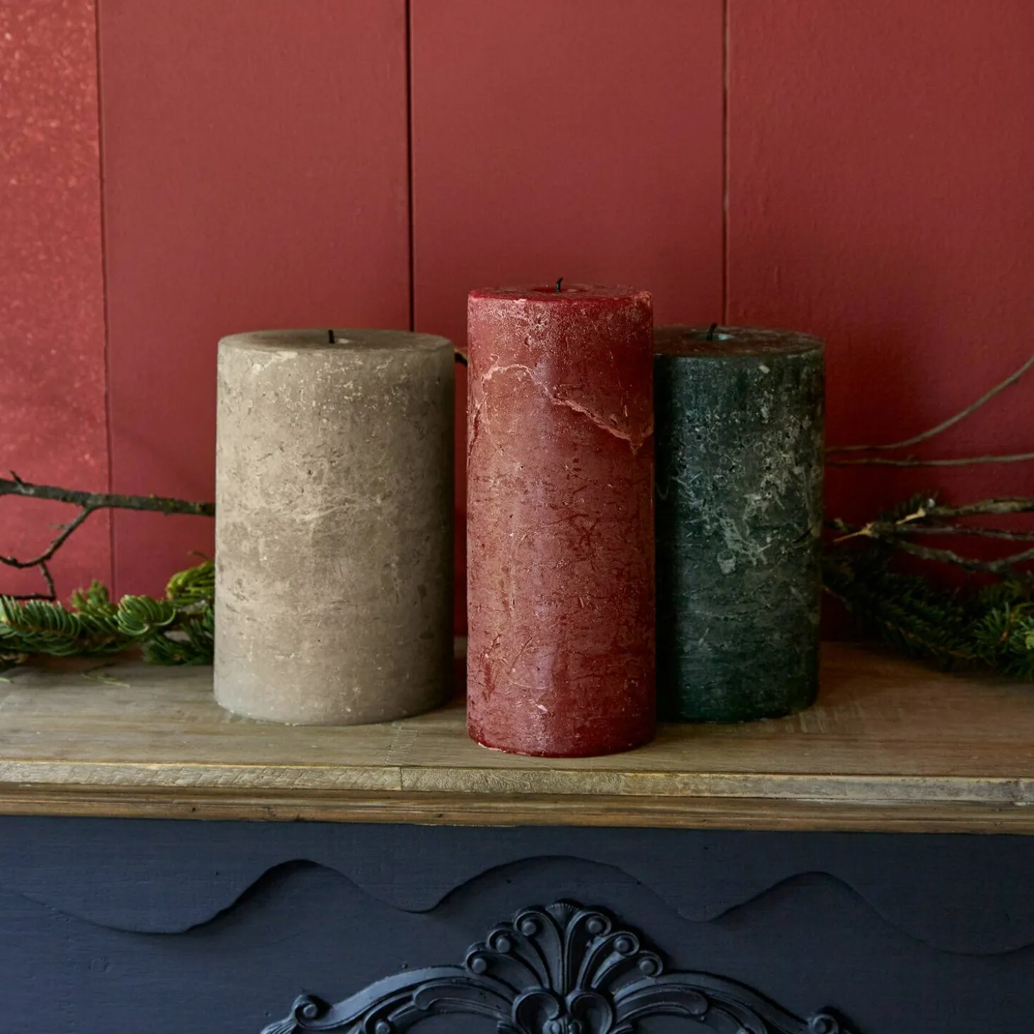Set di 3 candele Salis