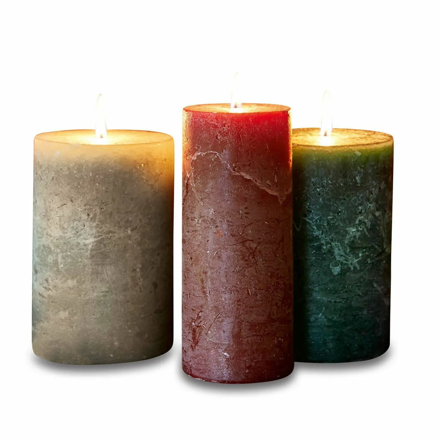 Set di 3 candele Salis