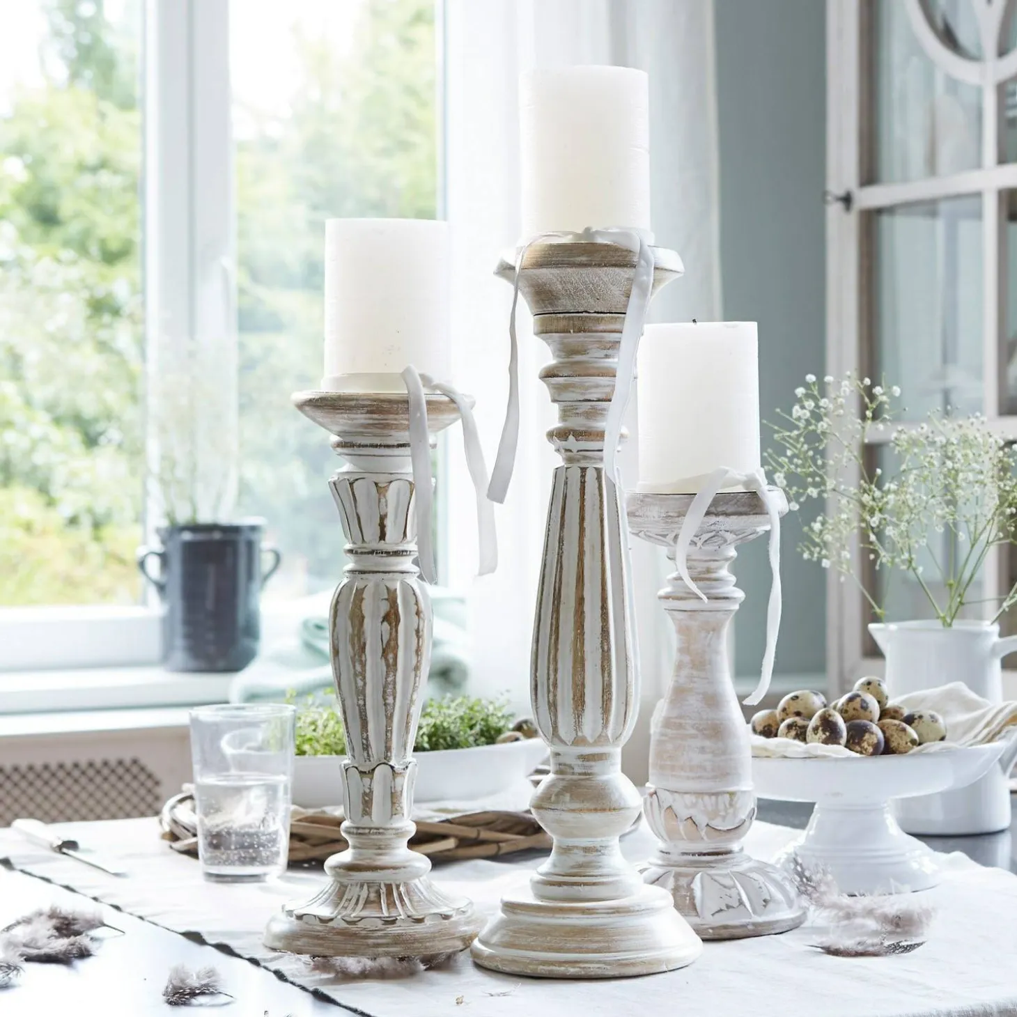 Set di 3 candelieri Folligny