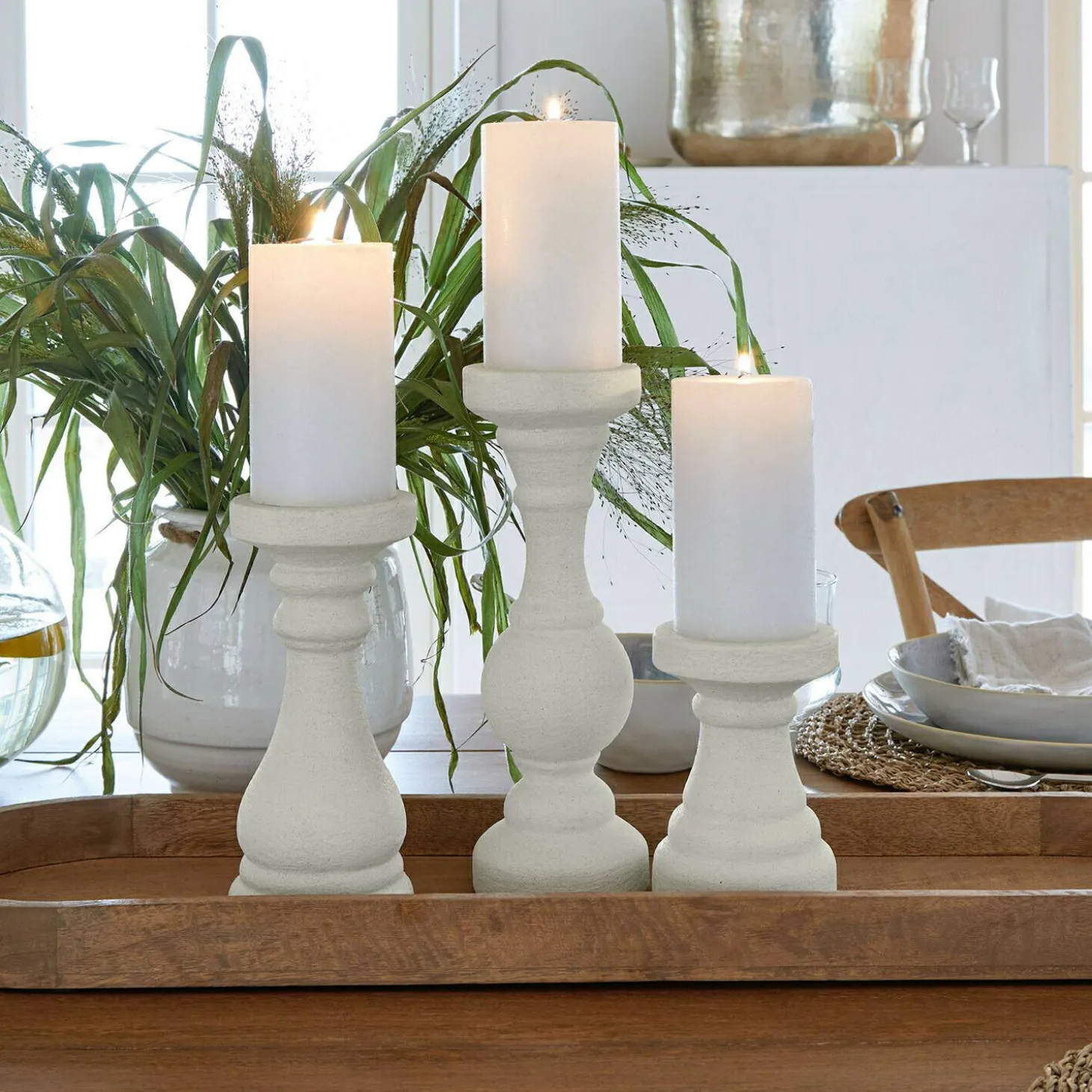 Set di 3 candelieri Quenlivre