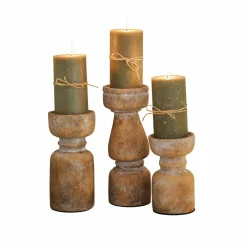 Set di 3 candelieri Talona