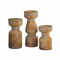 Set di 3 candelieri Talona