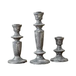 Set di 3 candelieri Ténébrelle