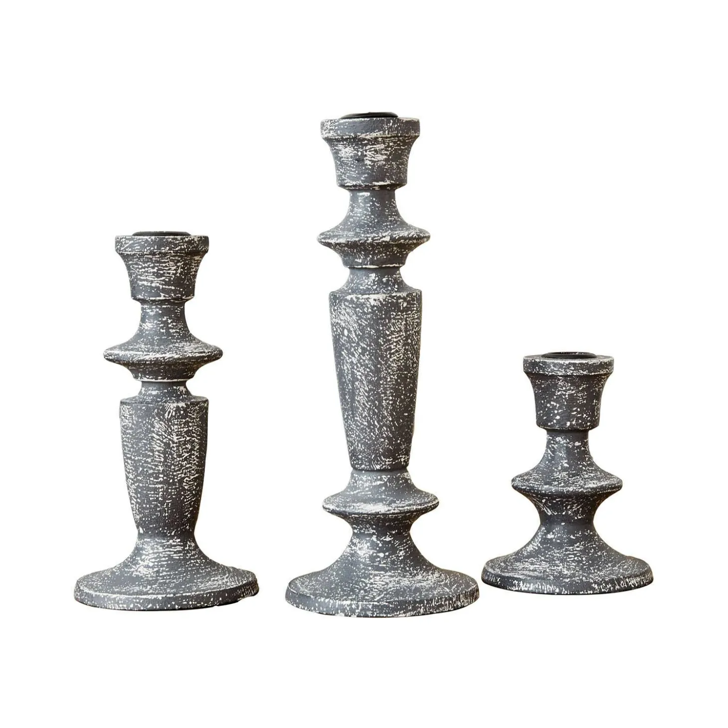 Set di 3 candelieri Ténébrelle