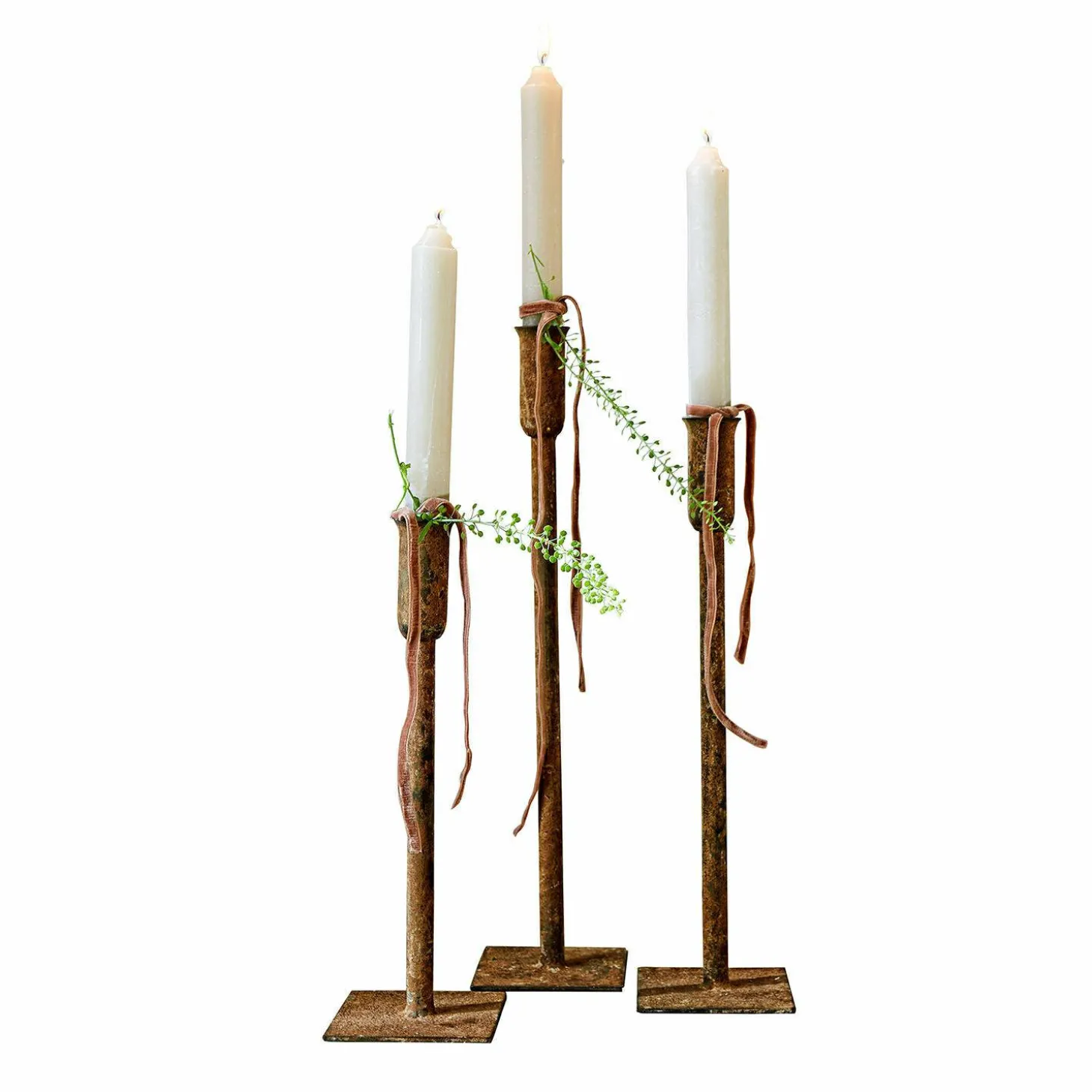 Set di 3 candelieri Viverto