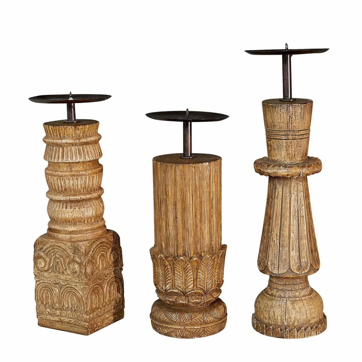 Set di 3 candelieri Zahirah