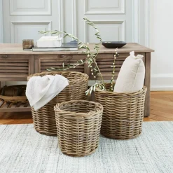 Set di 3 cesti Avar