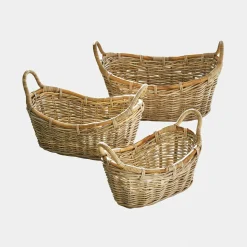 Set di 3 cesti Gavelle