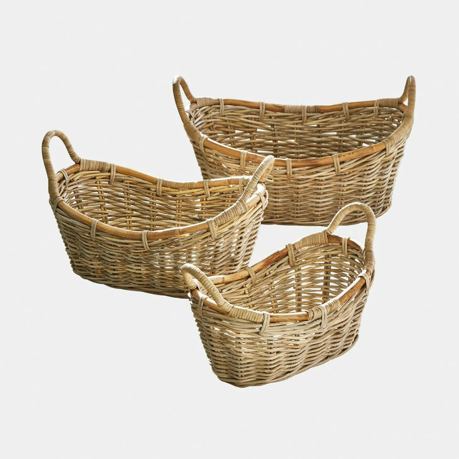 Set di 3 cesti Gavelle