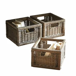Set di 3 cesti Morvan
