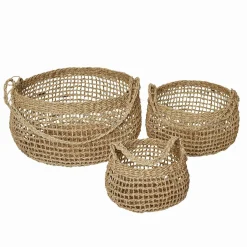 Set di 3 cestini Ventourelle