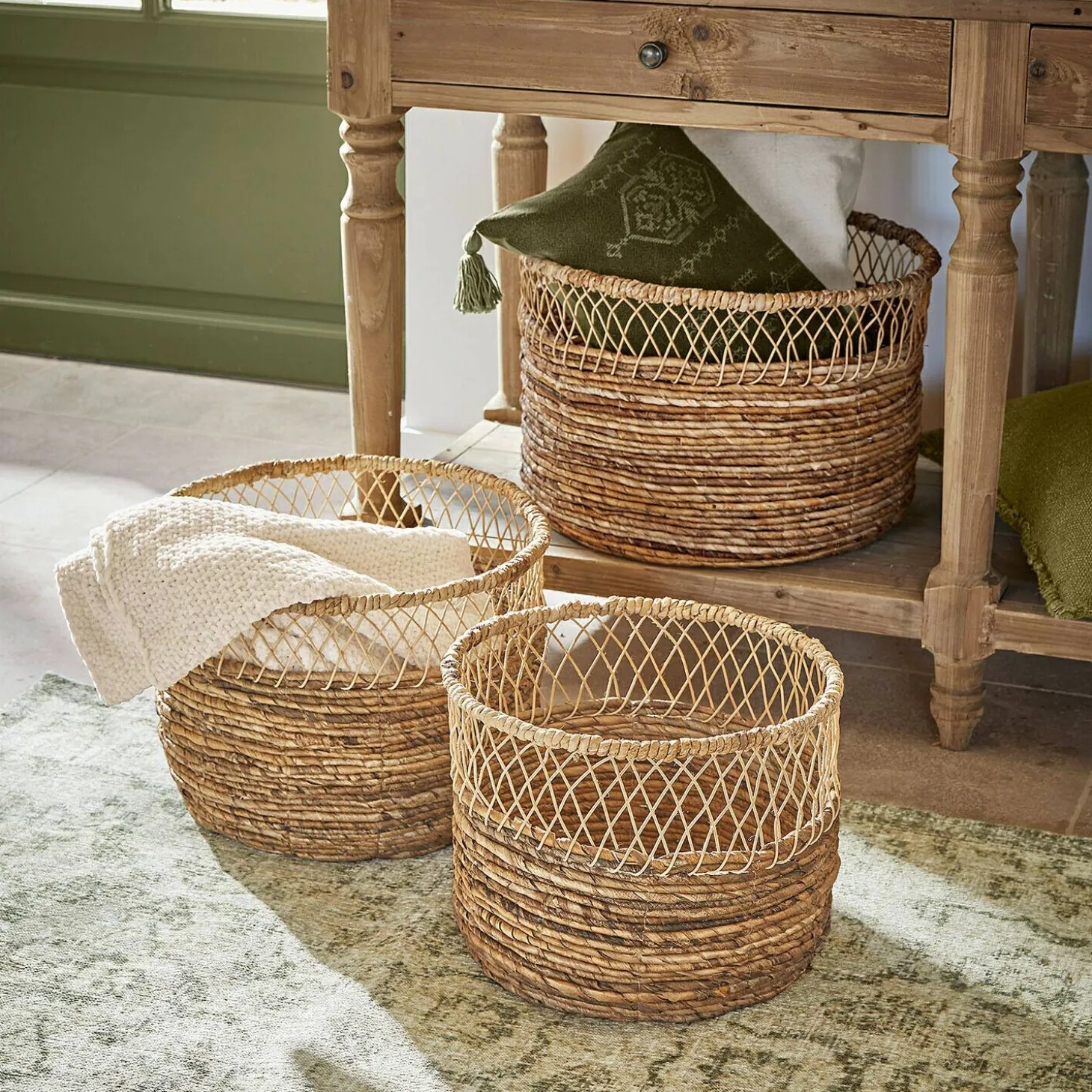 Set di 3 cestini Wynlea