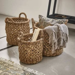 Set di 3 cesti Orsenda